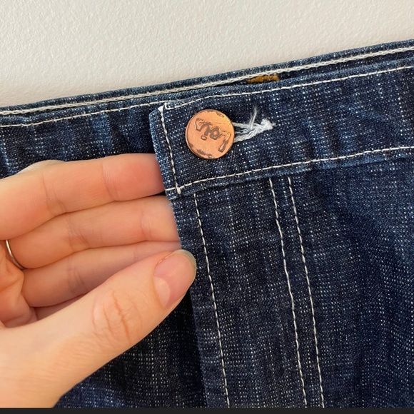 90’s denim skirt / size 9 medium - Picture 9 of 9